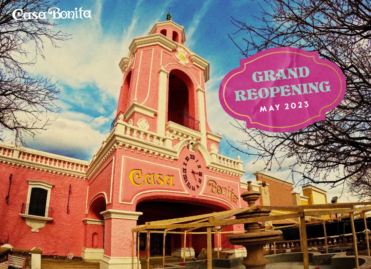 Casa Bonita Reopening in May!
