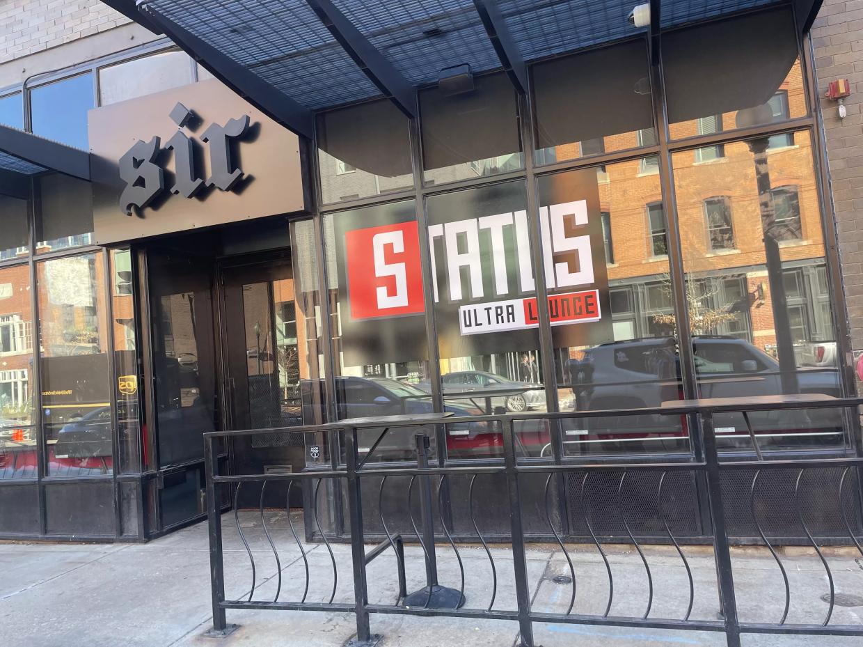 outside status ultra lounge in Denver