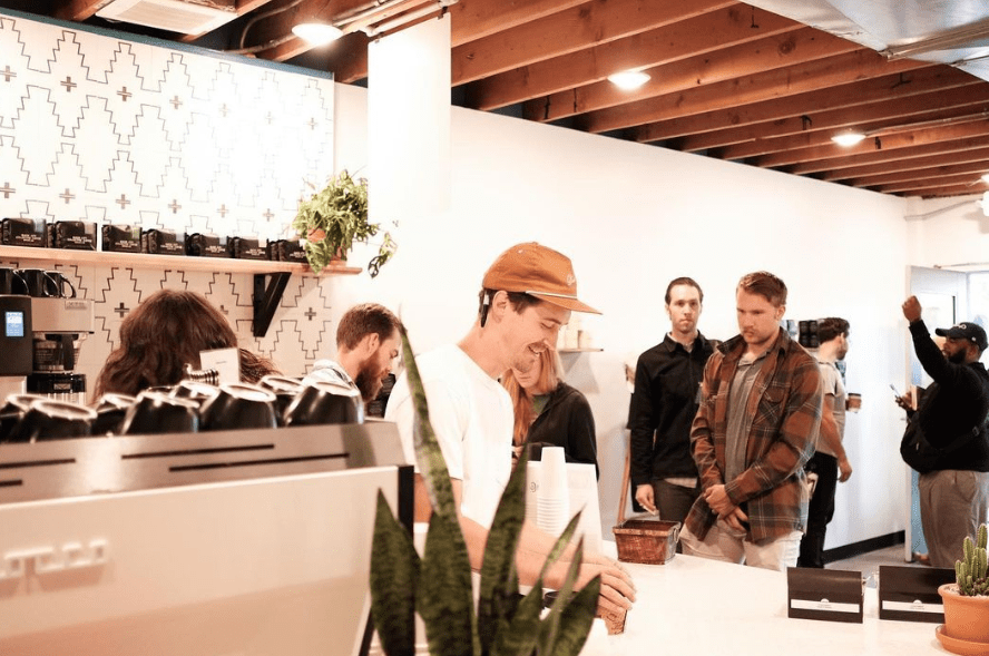 people inside a coffee shop