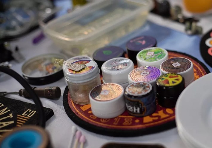 Grams of Colorado rosin