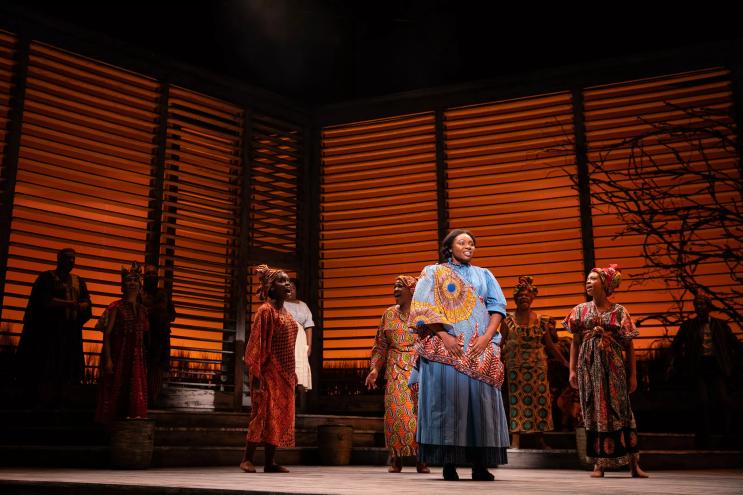 performers on a stage
