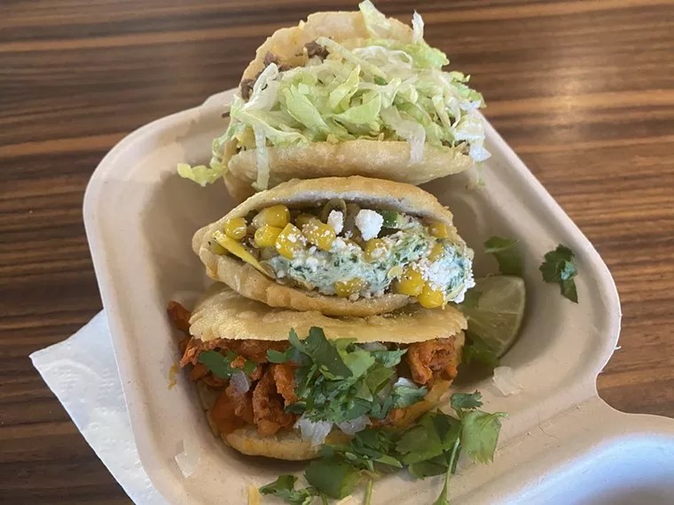 gorditas in a to-go box