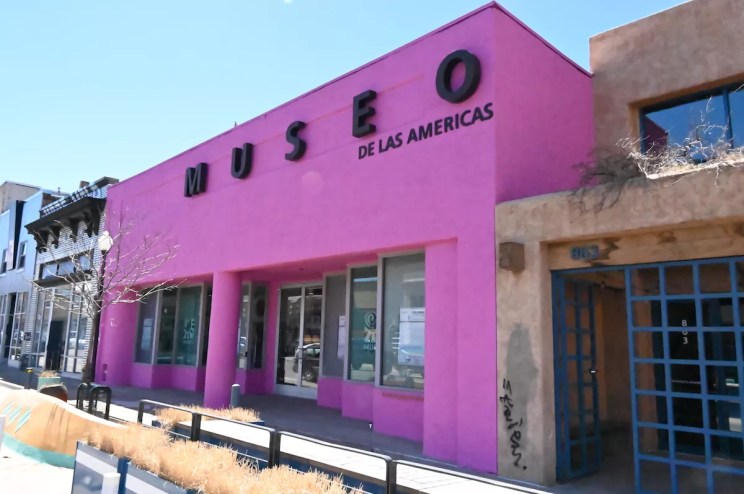Museo de las Americas in Denver's Art District on Santa Fe