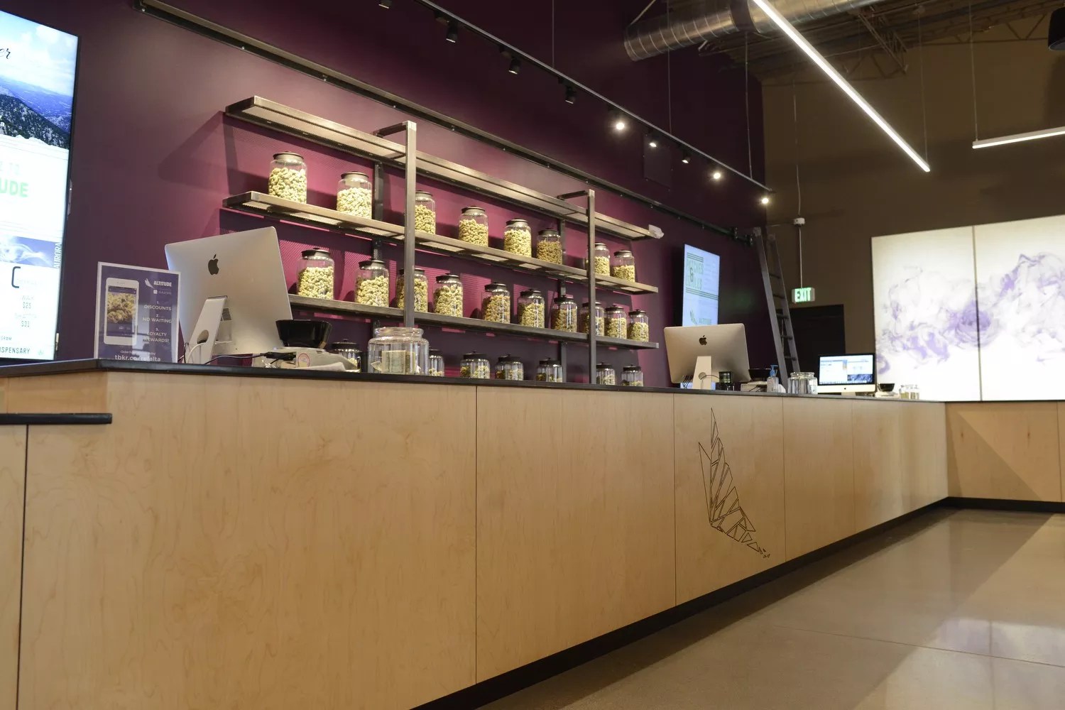 Altitude the Dispensary, a recreational marijuana store in Aurora.