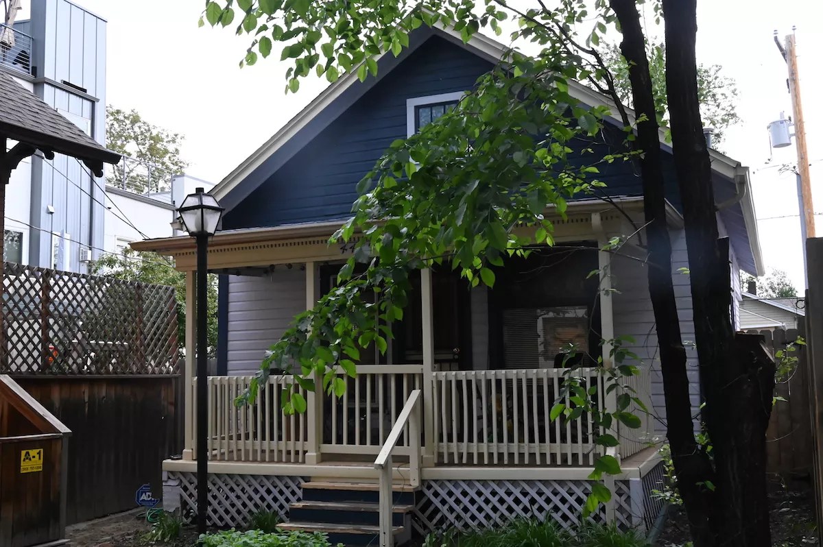 Tennyson Street continues to change each decade, but the house on 4450 N Tennyson Street has survived more than a century.