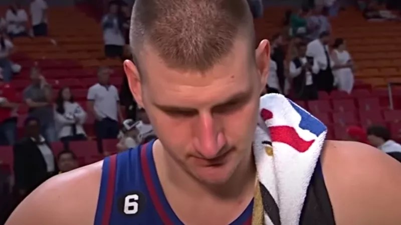 nikola jokic interviews after a game