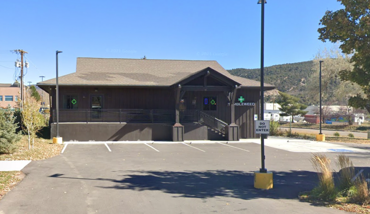 Tumbleweed dispensary in Eagle, Colorado