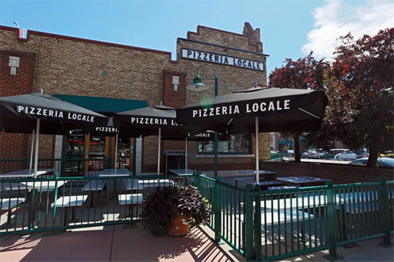 the front of a building