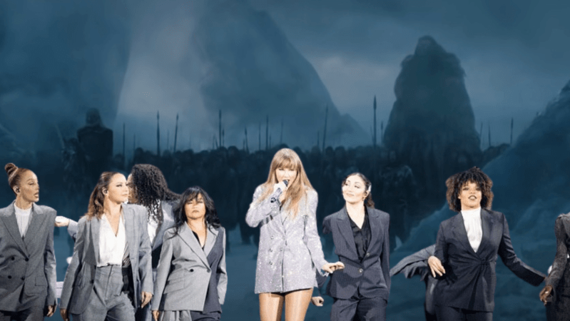 taylor swift and whitewalkers from game of thrones