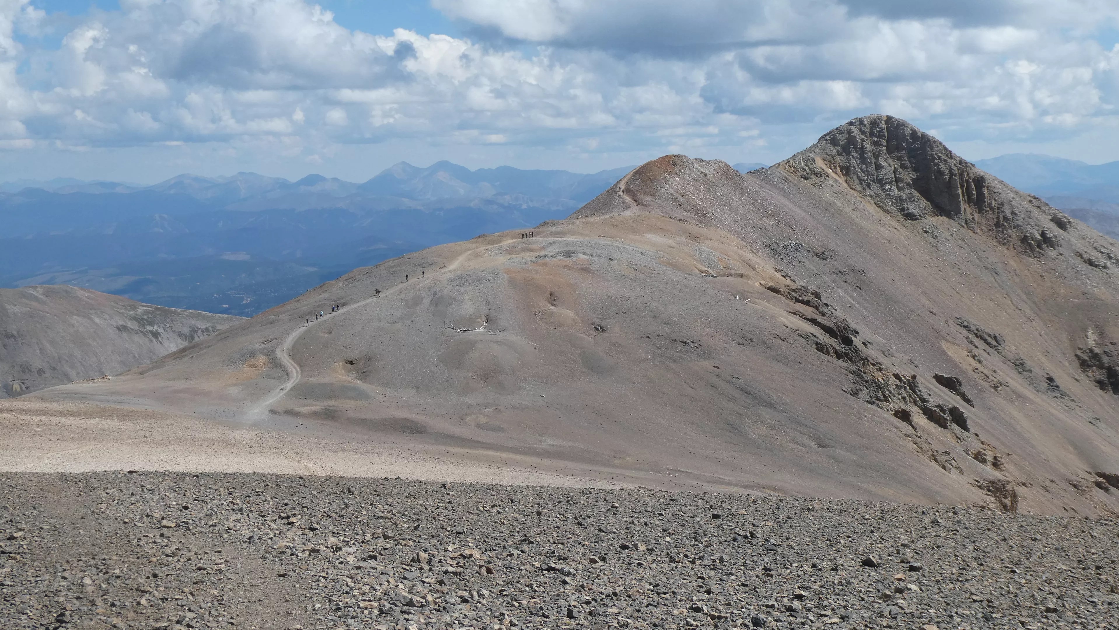 colorado mountain, blue sky