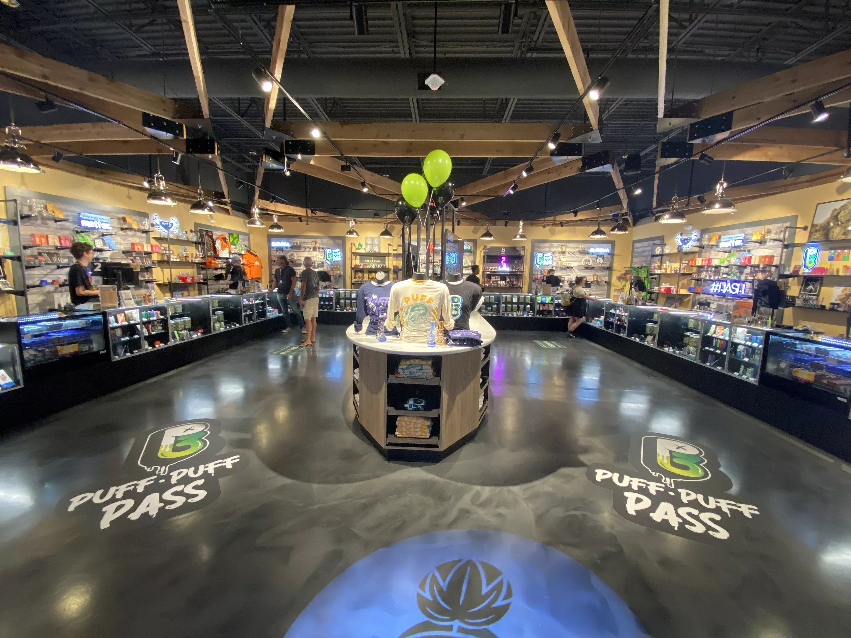 Inside LivWell DTC dispensary in Denver