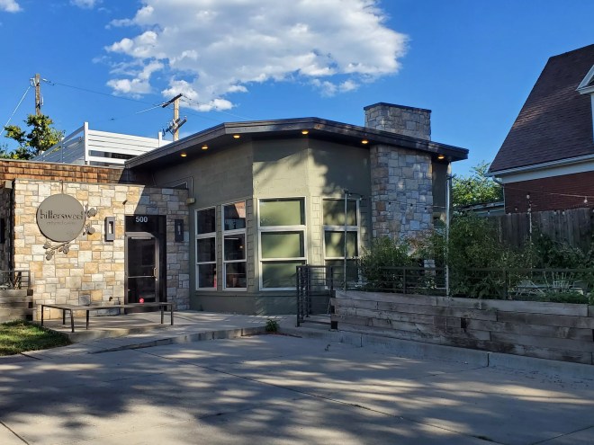 the outside of a building