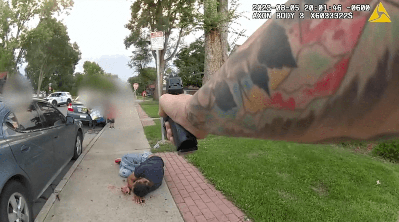 Denver resident Brandon Cole after being fatally shot by a Denver police officer who mistook a marker he was carrying for a knife.