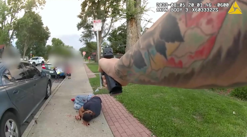 Denver resident Brandon Cole after being fatally shot by a Denver police officer who mistook a marker he was carrying for a knife.