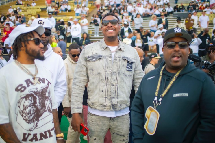 NBA legend Paul Pierce at the Colorado vs. USC game on Saturday, September 30.