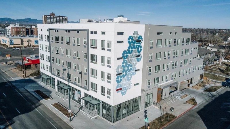 The 1515 Flats apartments near Sloan's Lake in Denver.