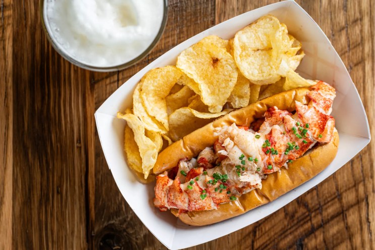 a lobster roll