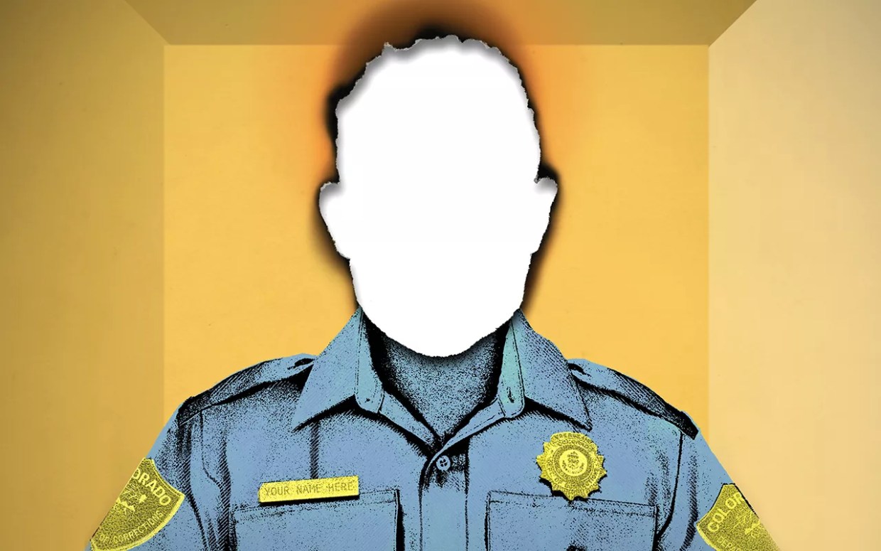 illustration of uniform with empty head