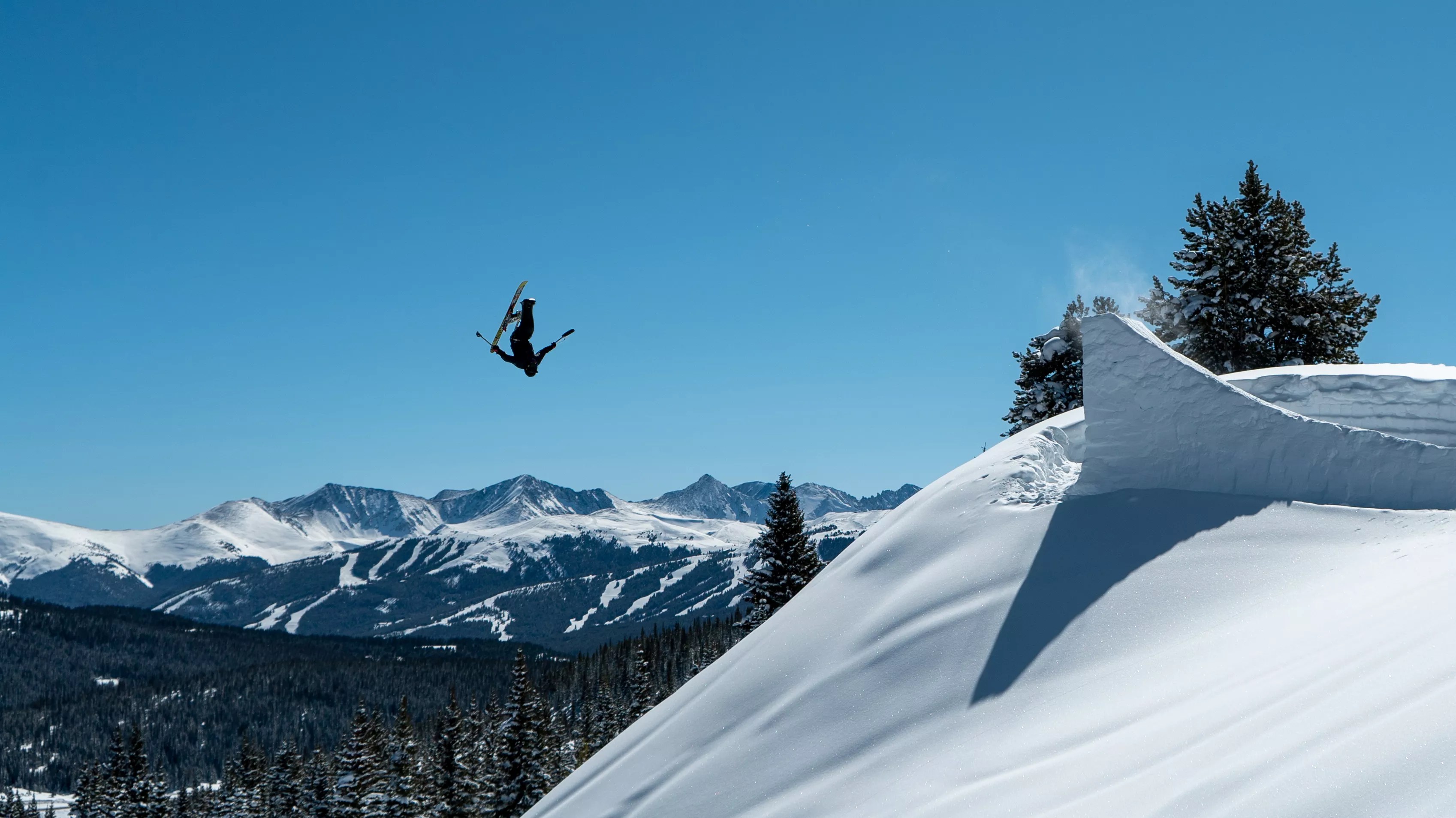 Trevor Kennison backflip at Vail Pass