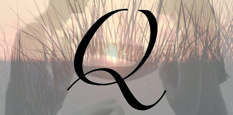 A photo composite with the letter Q to represent a Quodoushka.