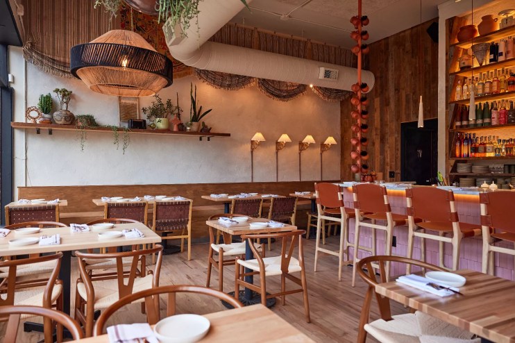 interior of a restaurant