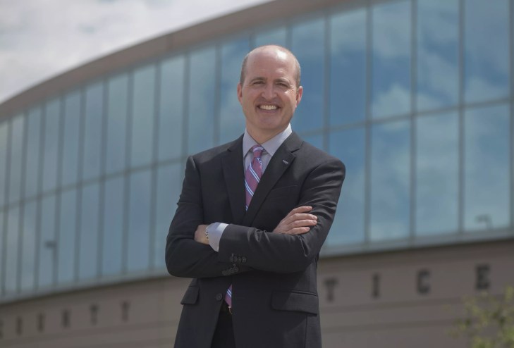 District Attorney Brian Mason smiling.