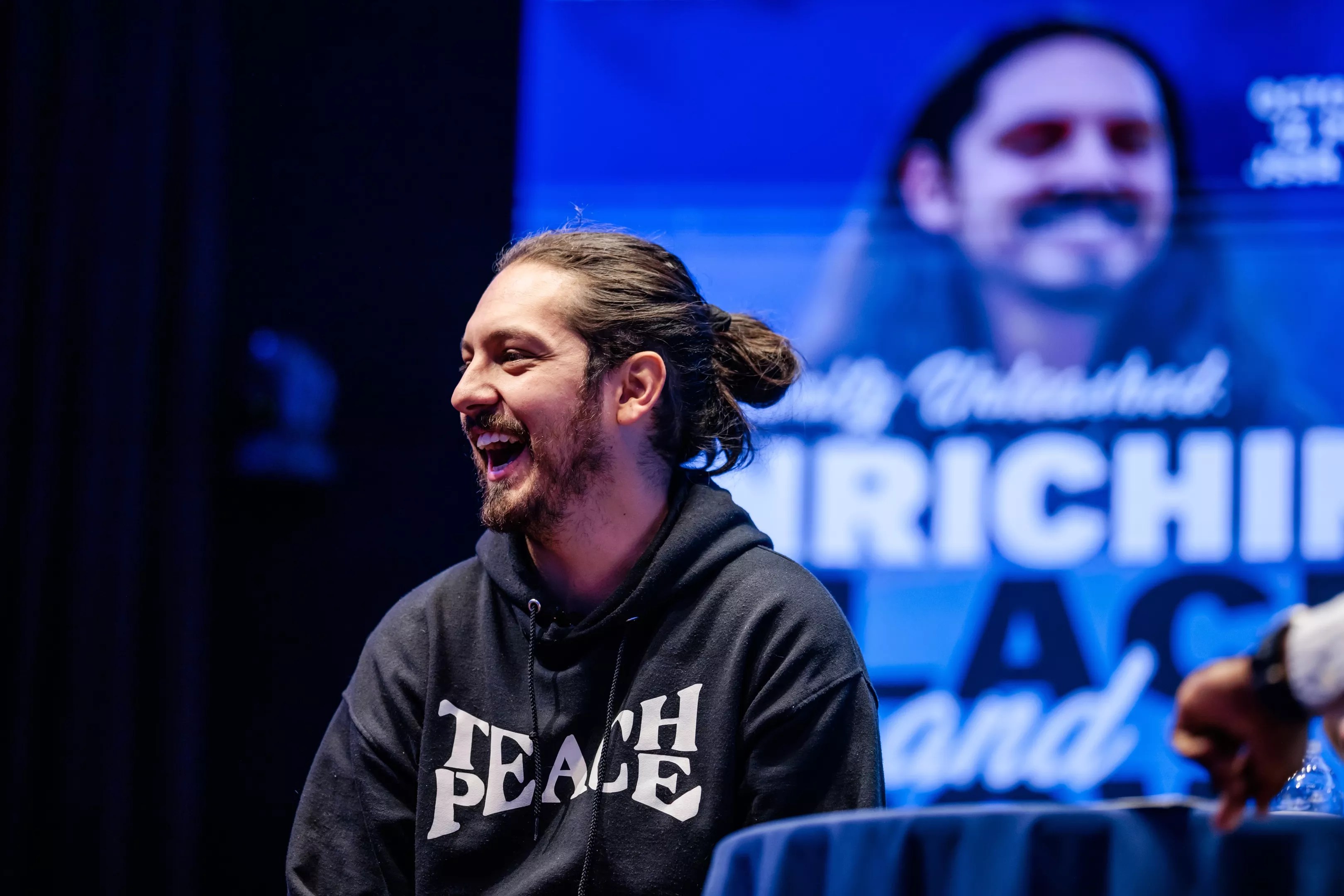 Representative Tim Hernández at a Brother to Brother event in October 2023.