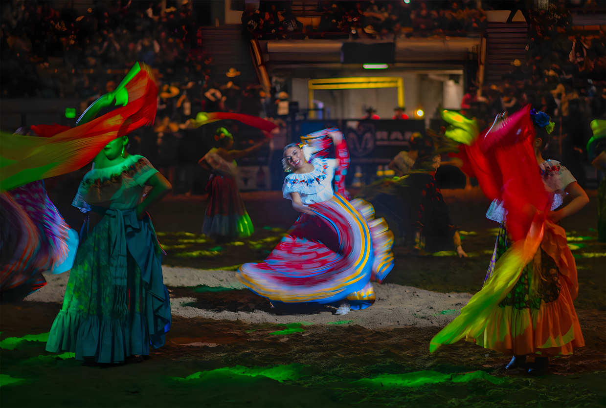 mexican folklore dancers