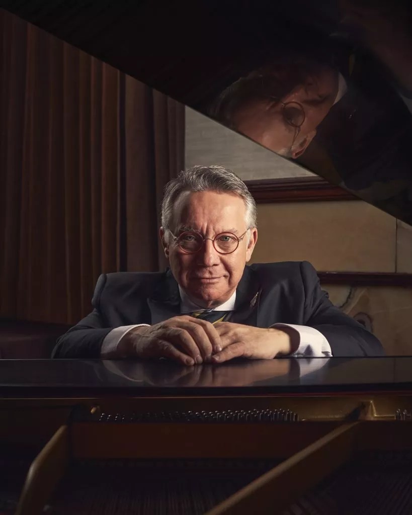 John A. Kite on piano