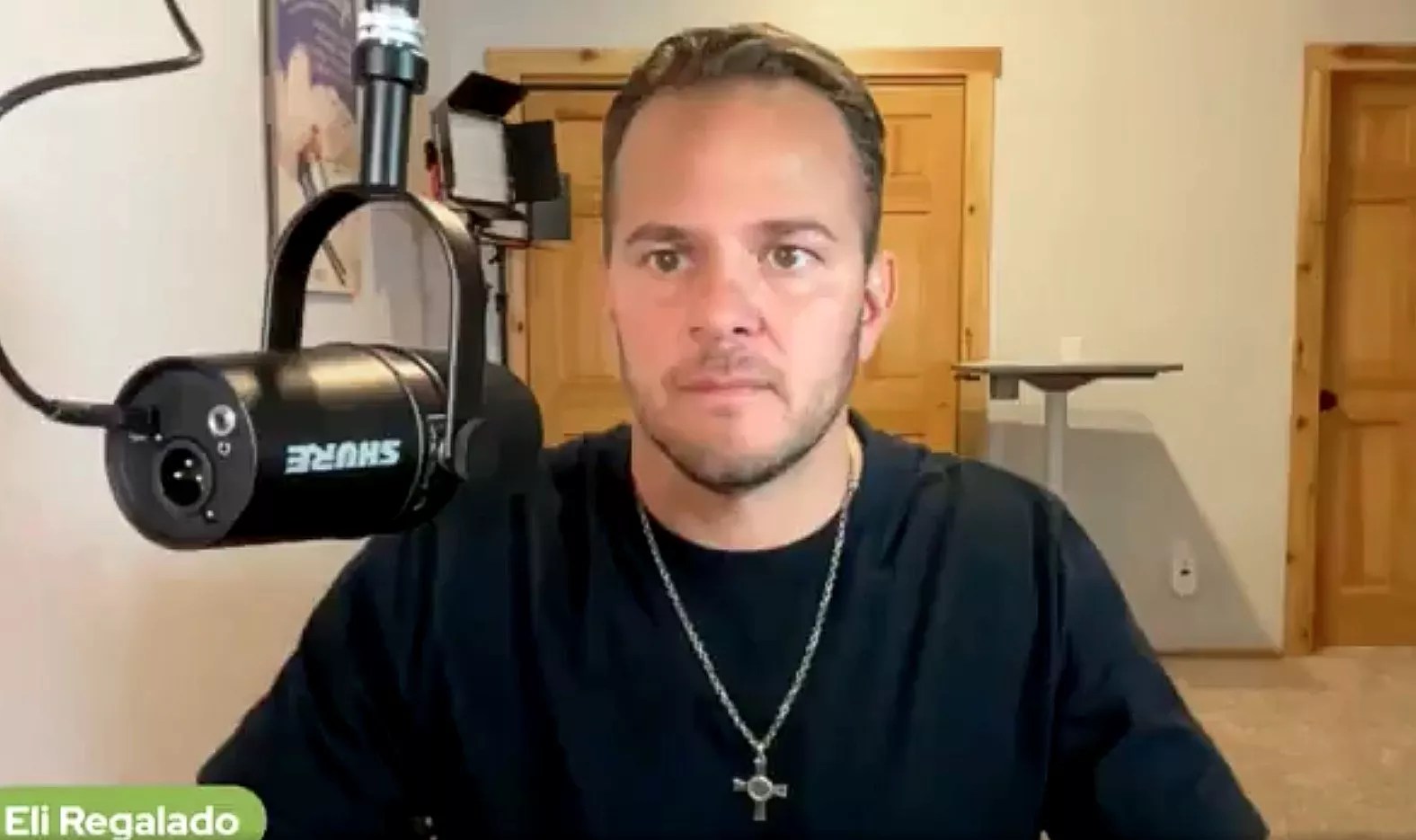 A screenshot of a live-streamed video by Eli Regalado, promoting INDXcoin in June 2023.