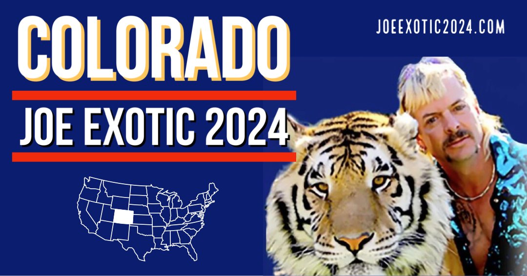 Campaign promo art for Joe Exotic's presidential campaign.