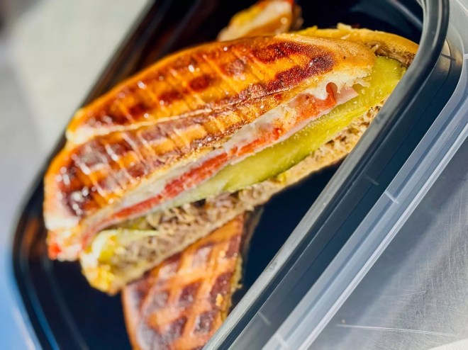 a cubano sandwich