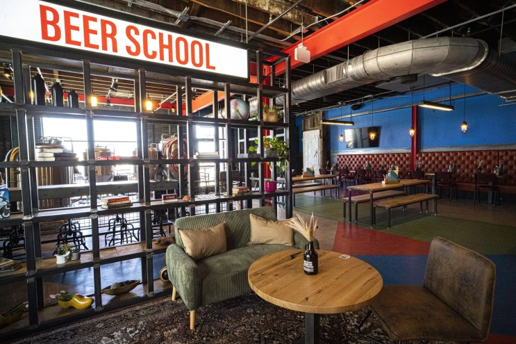 Beer school at BrewDog.