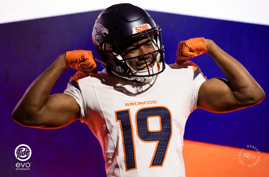 Denver Broncos jersey for 2024-25 season