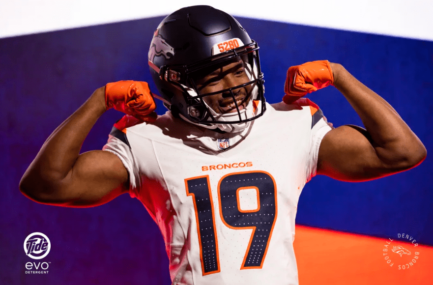 Denver Broncos jersey for 2024-25 season