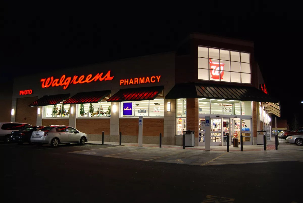 Walgreens at night
