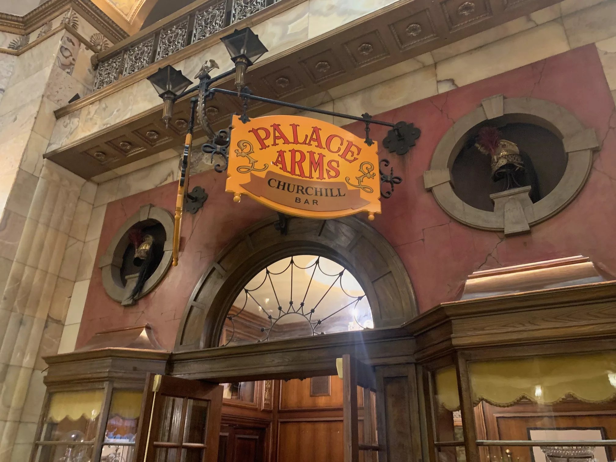 entrance to restaurant at Brown Palace
