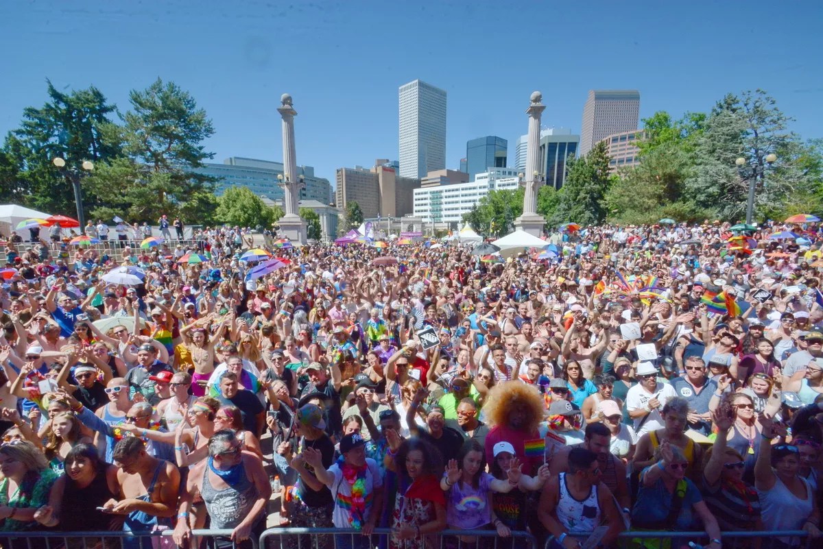 Pride celebration in Denver