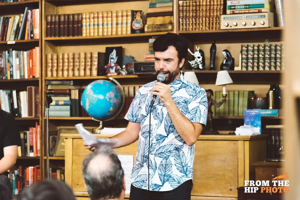 standup comedy performance