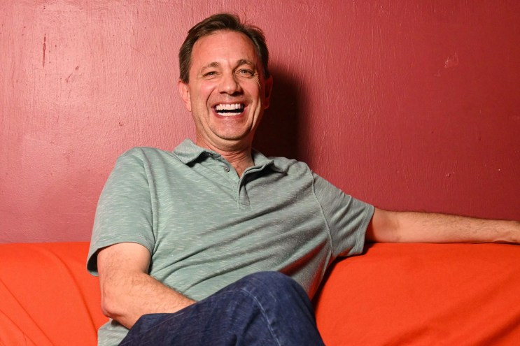 Denver comedian Joe Huisman smiling