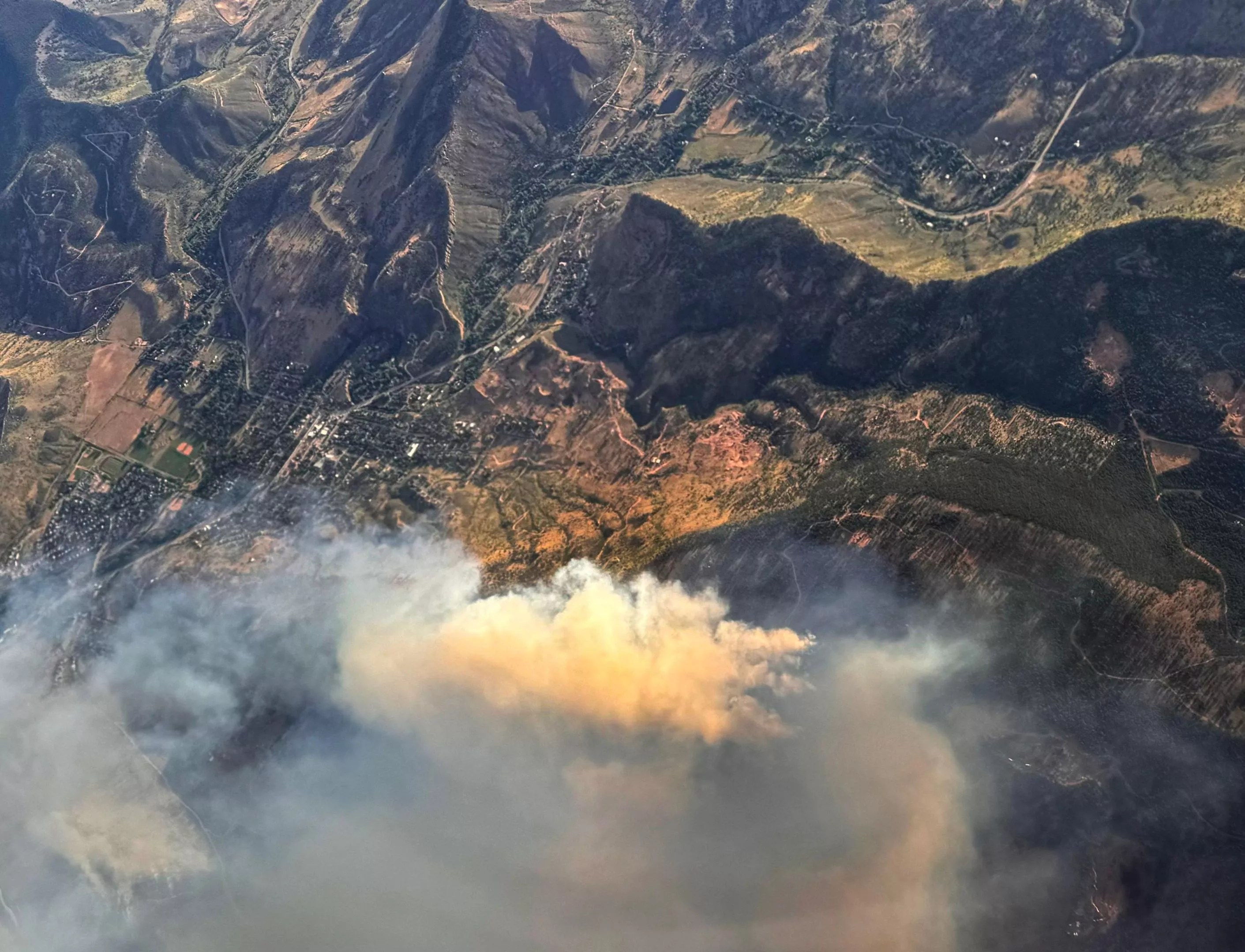 Alexander Mountain wildfire