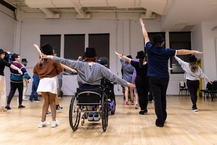 actors from Phamaly Theatre Company