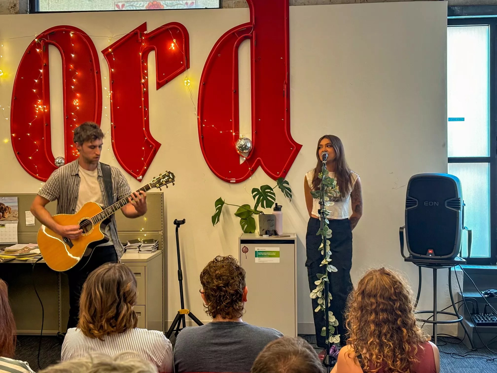 singer performing in denver westword office