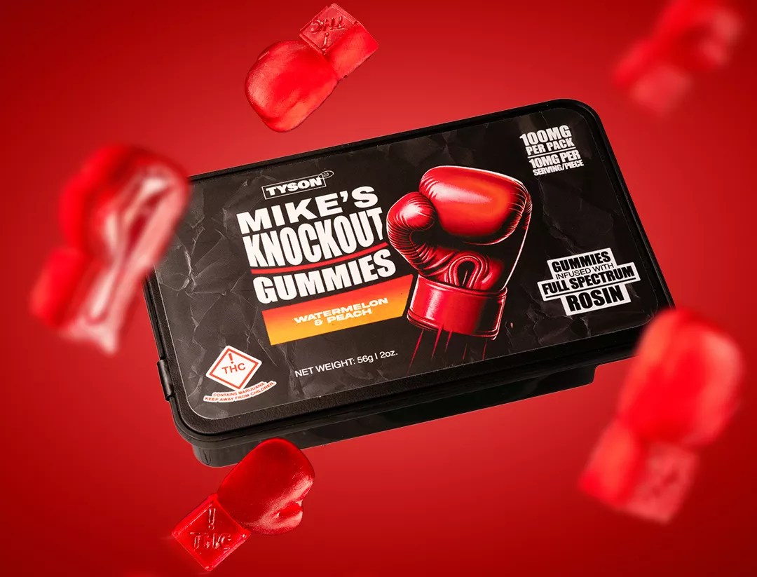 Mike Tyson boxing glove edibles