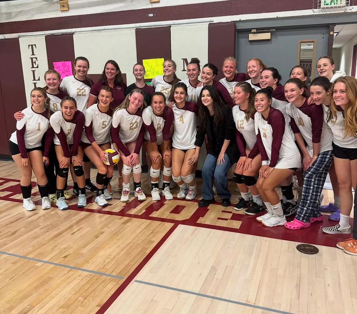 Selena Gomez visited Telluride High School