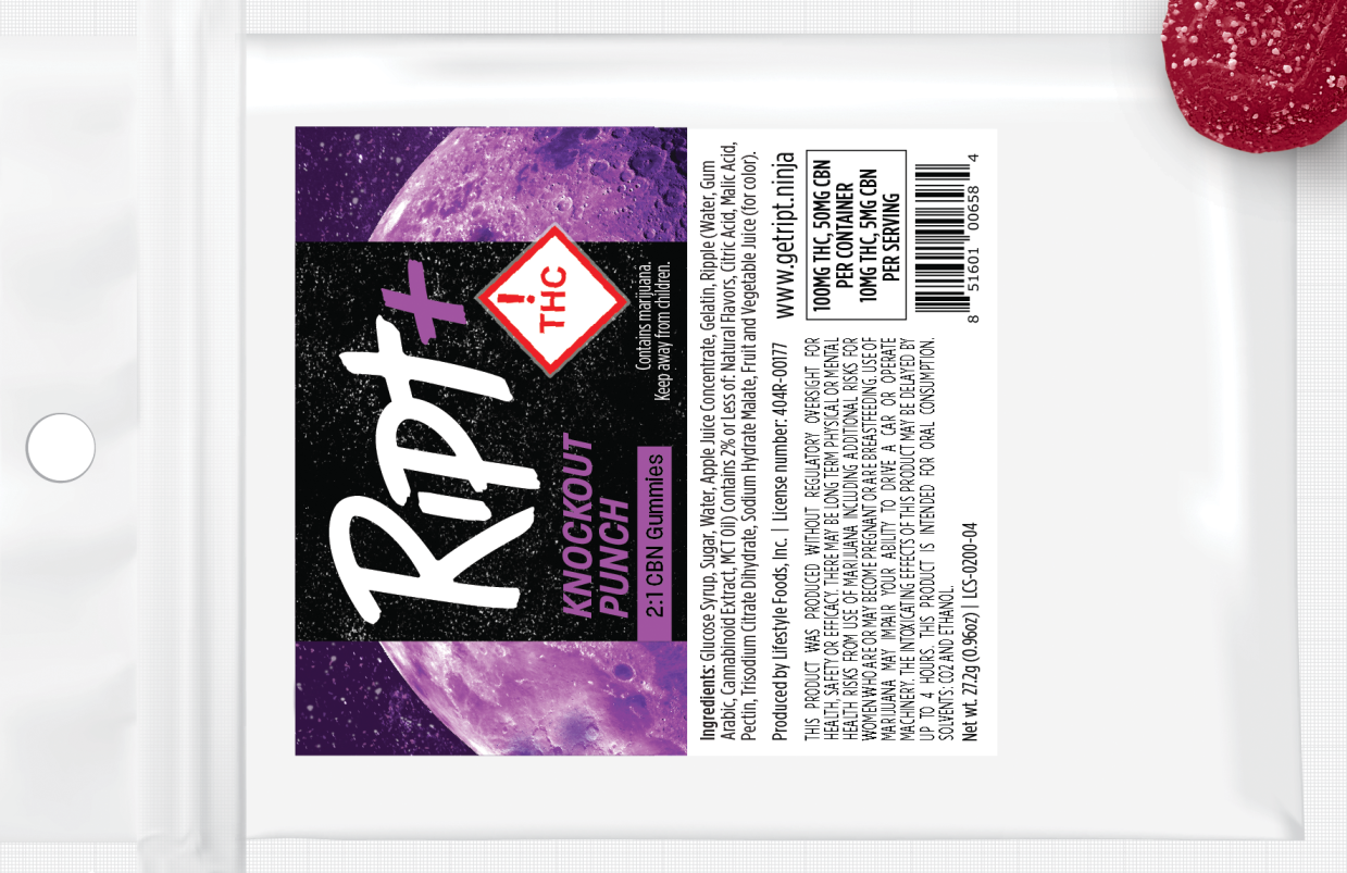 Ript CBN marijuana gummies