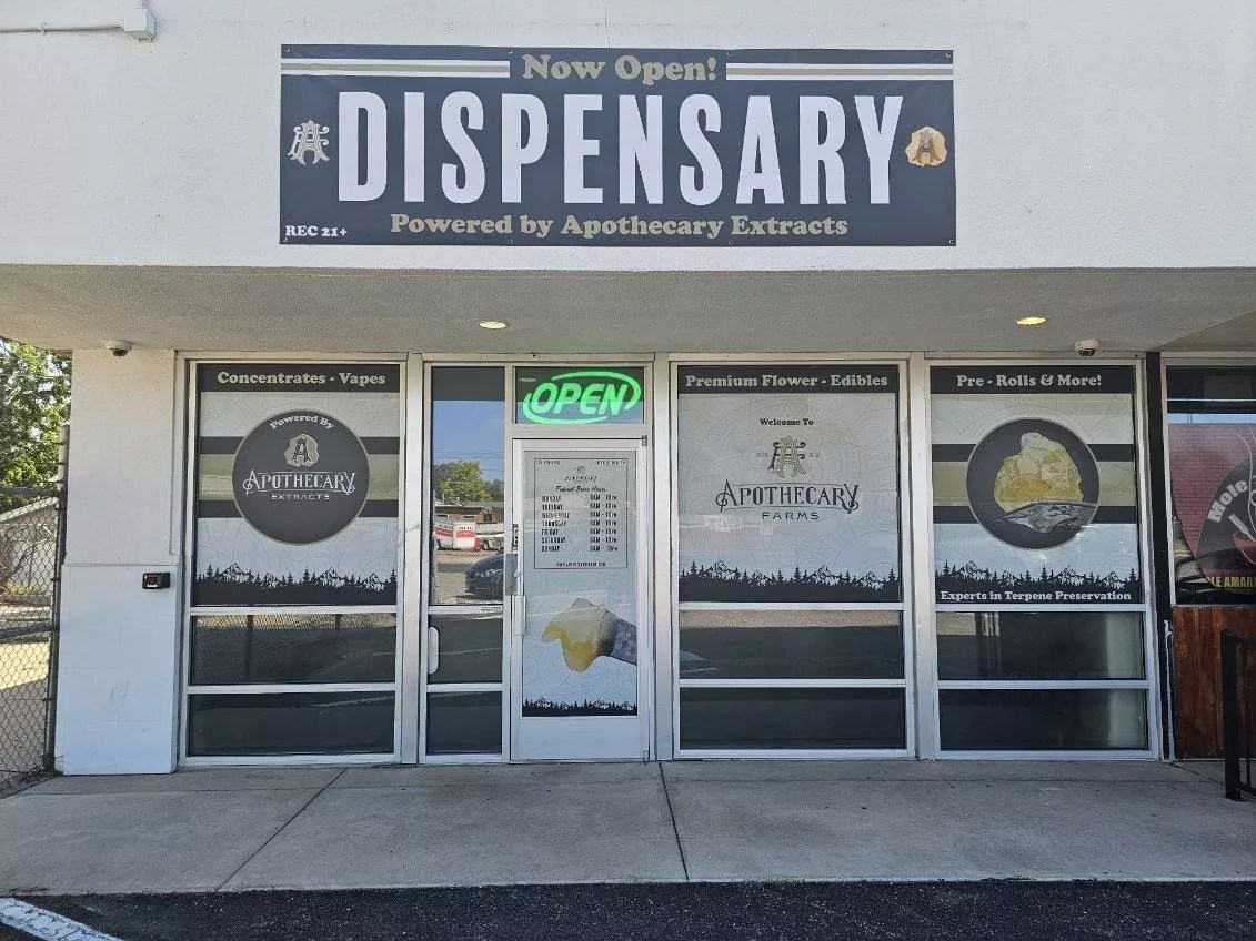 Dispensary storefront in Denver