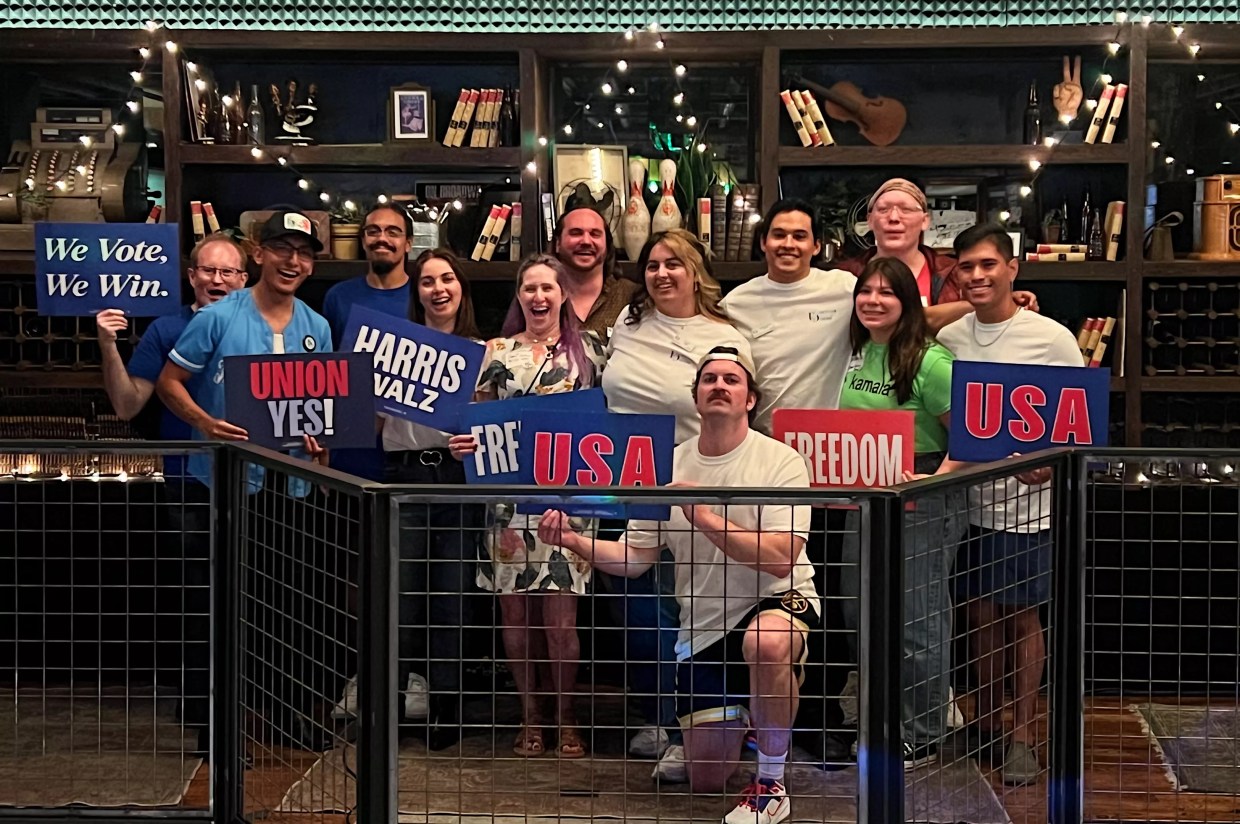 Young Denver Democrats “Hyped Up” by Kamala Harris’s Debate Performance