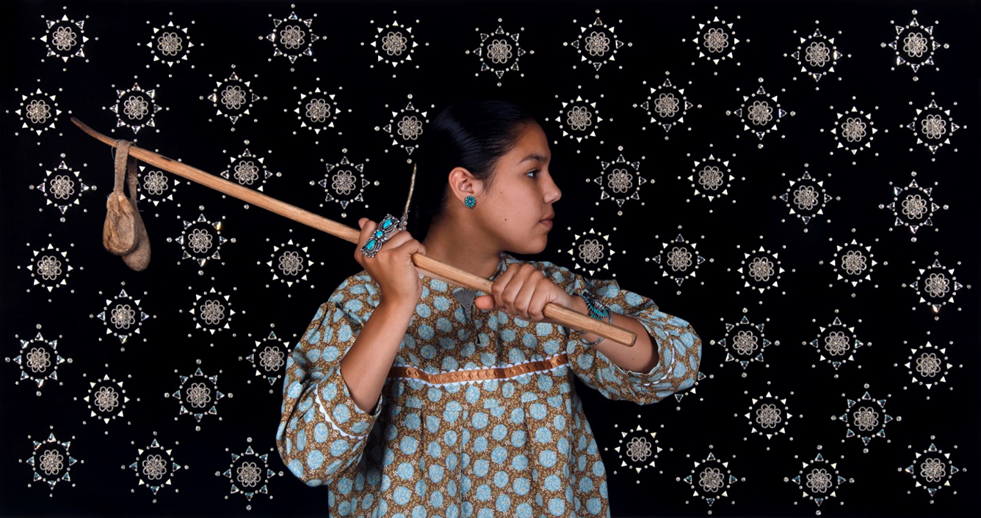 girl with a baseball bat