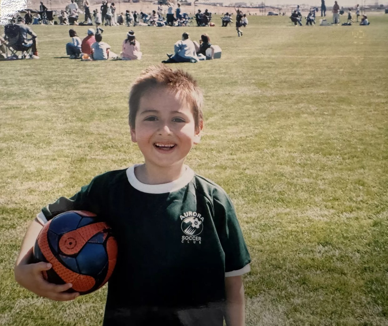 boy on sports field